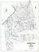 Penobscot County - Section 31 - Greenfield, Grand Falls, Mattawamkeag, Lakeville, Lowell, Summit, Webster, Winn, Maine State Atlas 1961 to 1964 Highway Maps